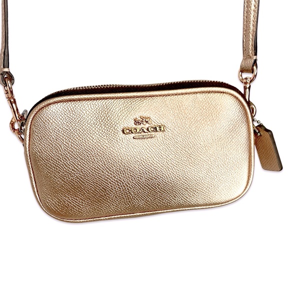 Coach Handbags - Coach Crossbody Camera Bag in Rose Gold!